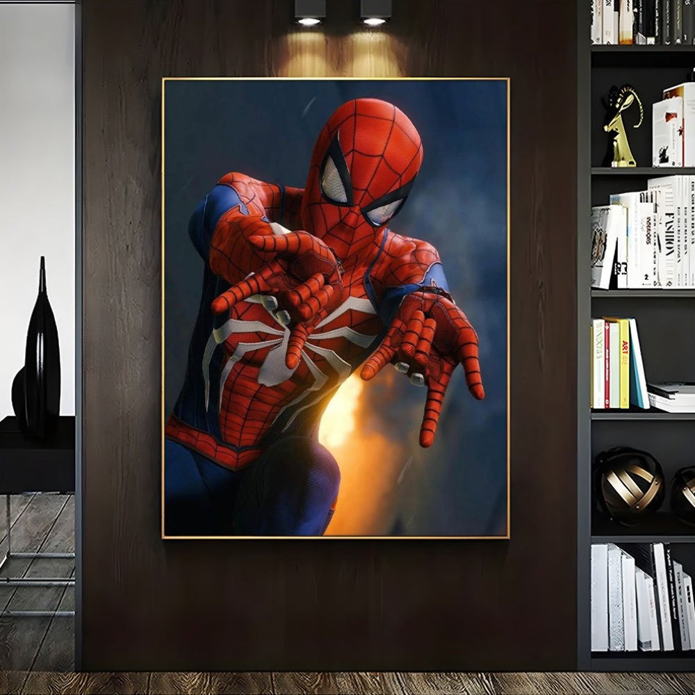 Poster med Spiderman