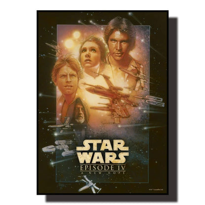 Poster med motiv från Star Wars